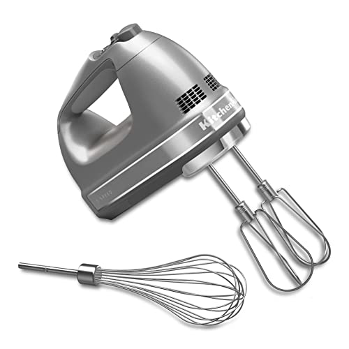 KitchenAid टर्बो बीटर II एक्सेसरीज के साथ KHM7210 7-स्पीड डिजिटल हैंड मिक्सर