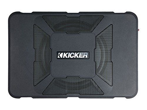 Kicker 11HS8 8' 150W हिडअवे कार ऑडियो पावर्ड सबवूफर सब एनक्लोजर HS8