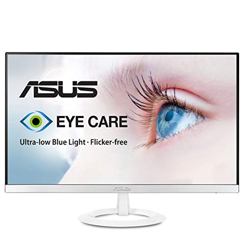 Asus VZ239H-W 23 फुल HD 1080p IPS HDMI VGA आई केयर मॉनिटर (सफ़ेद)
