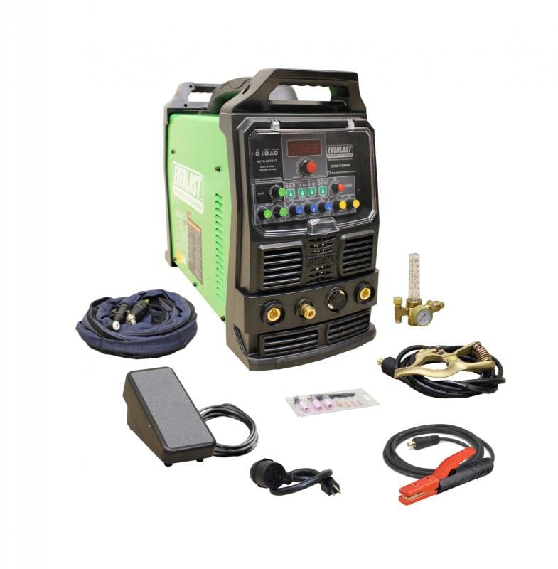 Everlast Welders Canada 2019 Everlast PowerTIG 200DV 200amp 110/220 Dual Voltage PULSE ACDC Welder