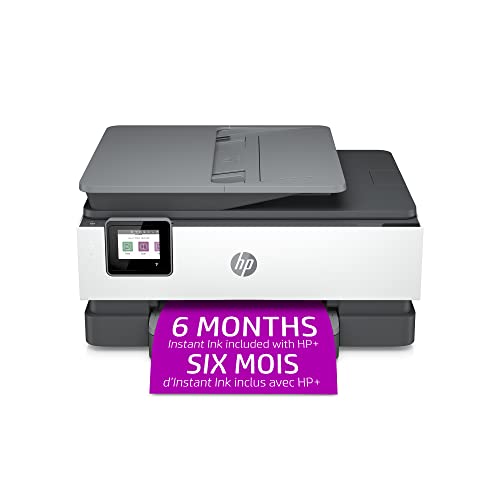  HP OfficeJet Pro 8025e वायरलेस कलर ऑल-इन-वन प्रिंटर बोनस के साथ 6 मुफ़्त महीने इंस्टेंट इंक...