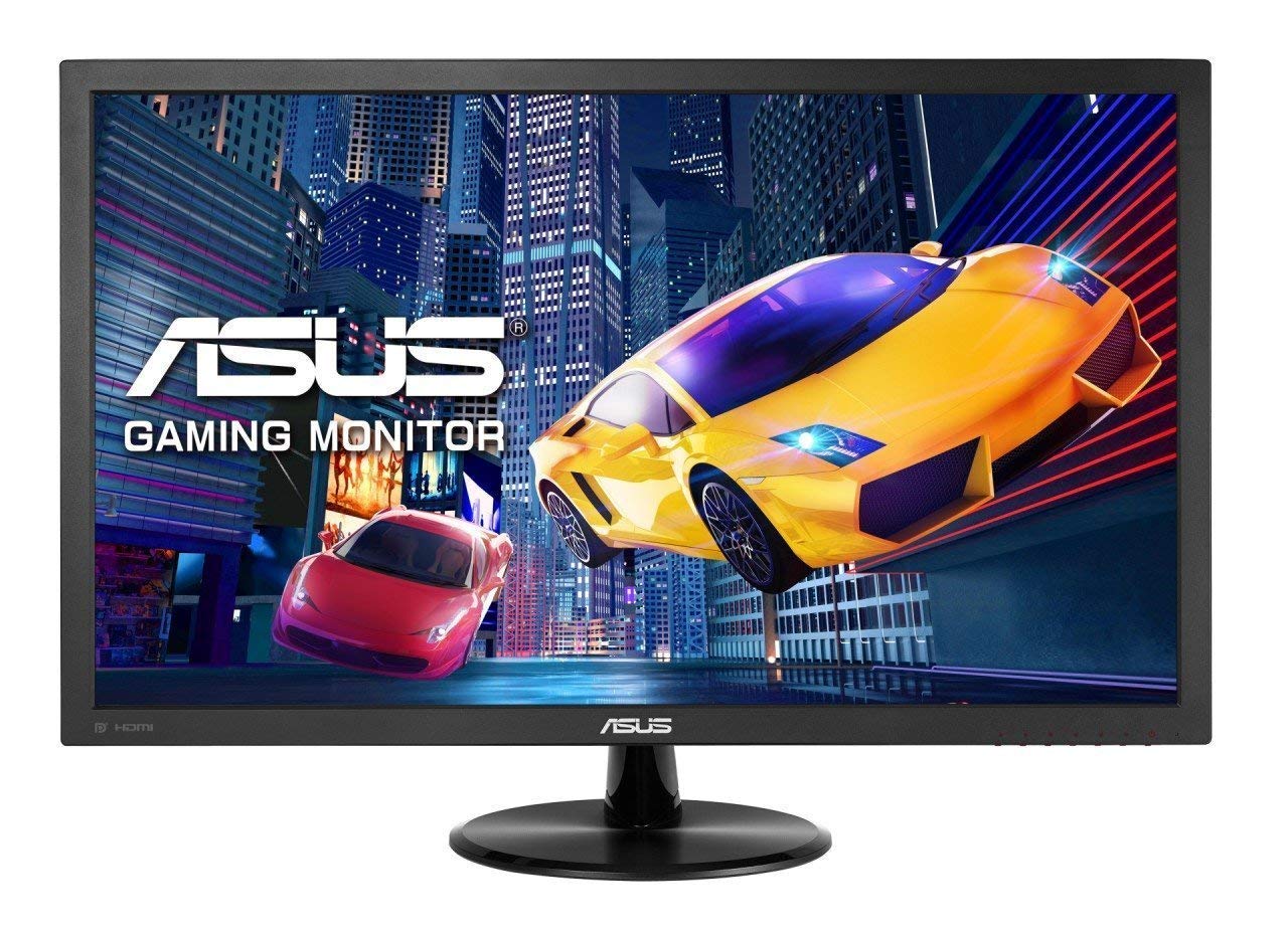 Asus VP247QG 23.6 '' फुल एचडी 75Hz वीजीए एचडीएमआई डीपी फ्रीस्क्यूनल गेमिंग एलईडी मॉनिटर