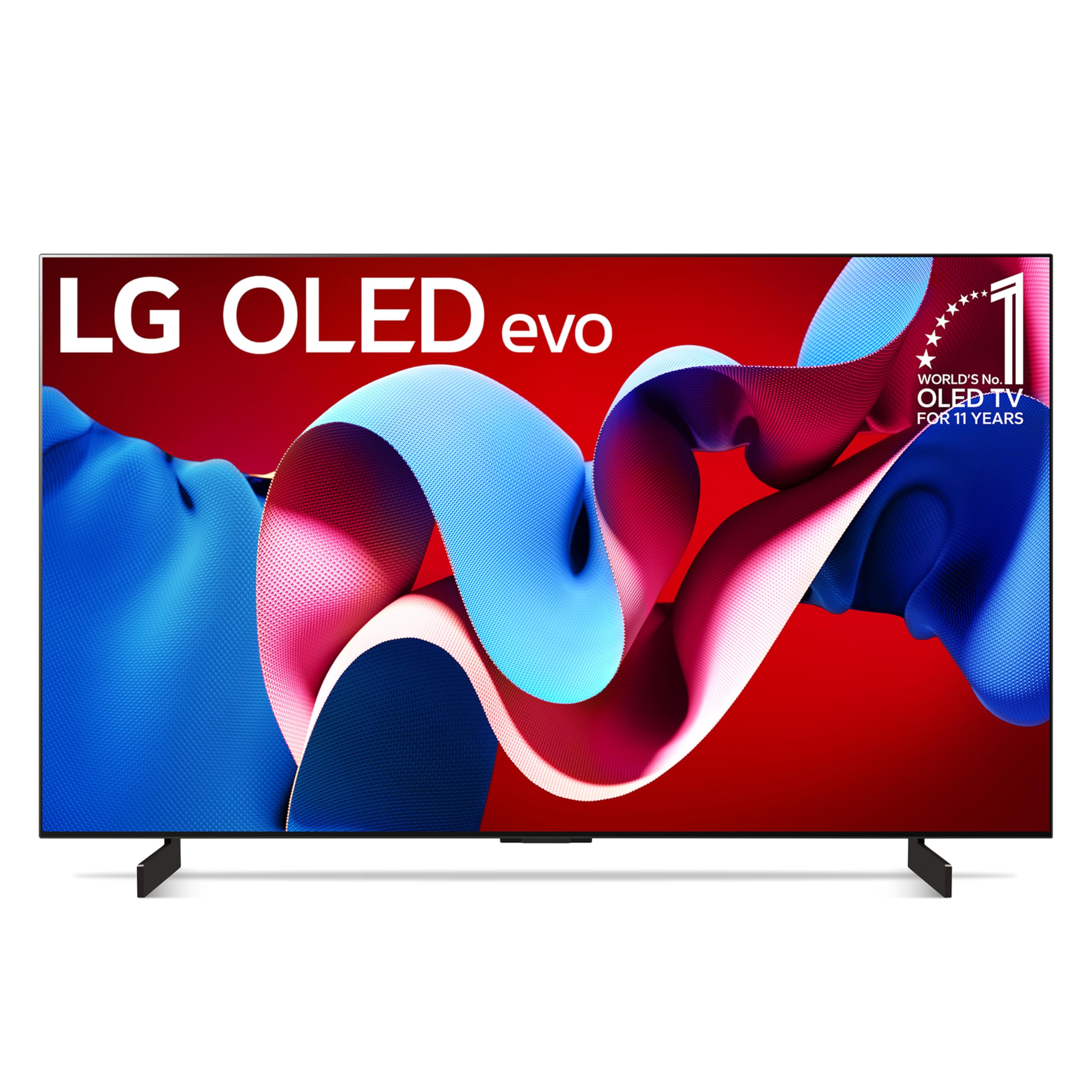 LG 42-Inch Class OLED evo C4 Series Smart TV 4K Process...