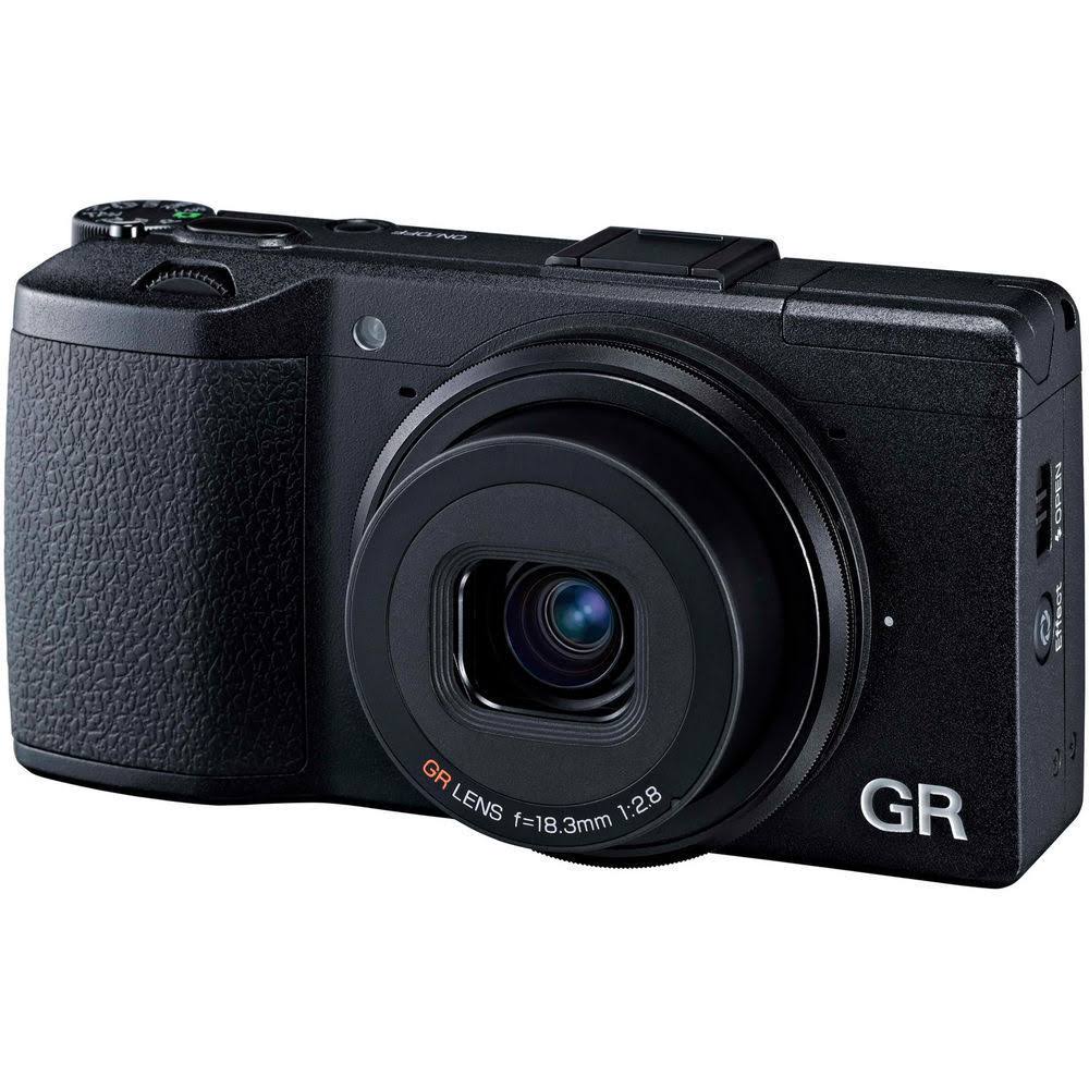 Ricoh Cameras USA 3-इंच एलसीडी (ब्लैक) के साथ रिको जीआर II डिजिटल कैमरा
