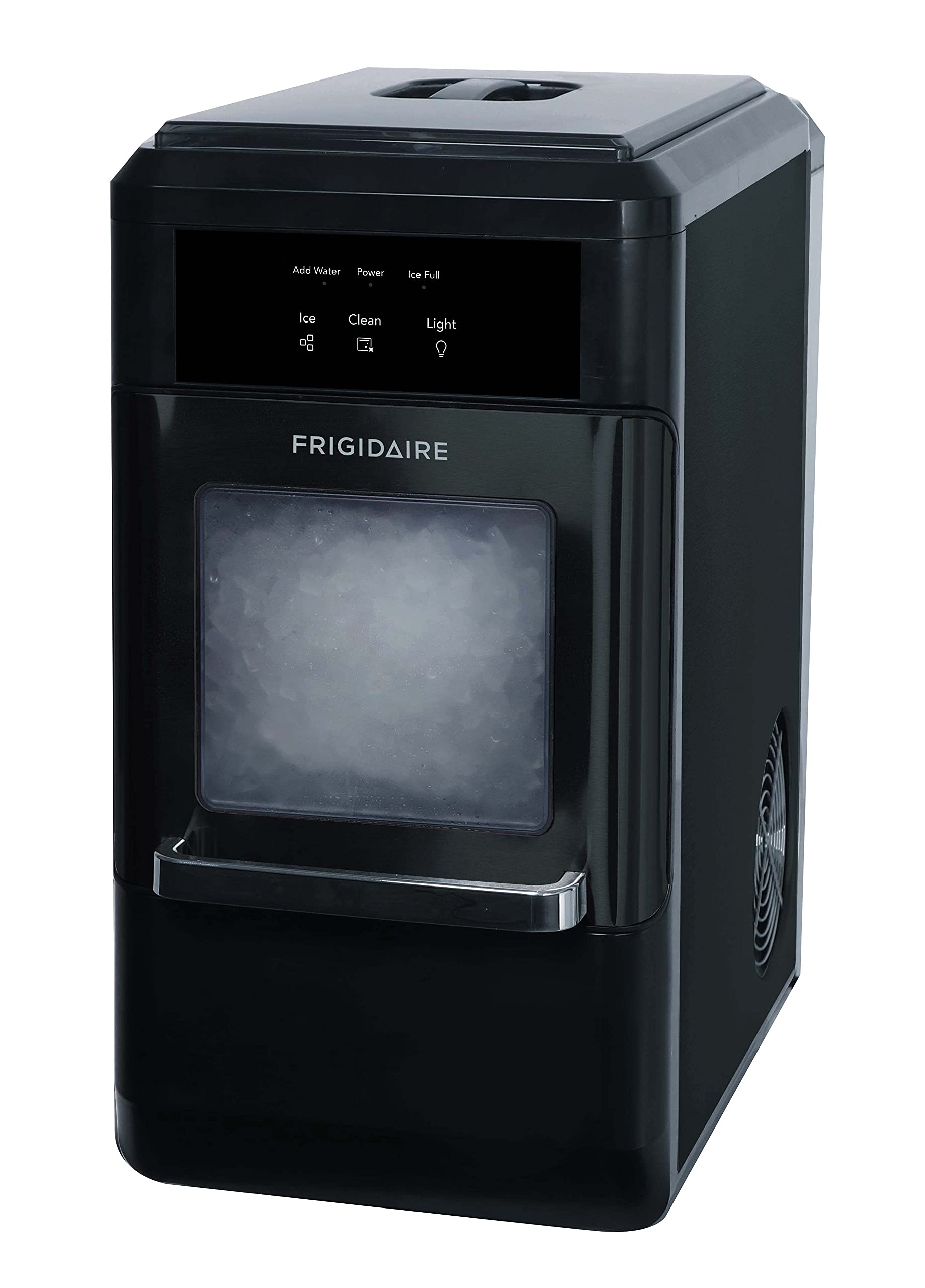 Frigidaire काउंटरटॉप कुरकुरे चबाने योग्य नगेट आइस मेकर