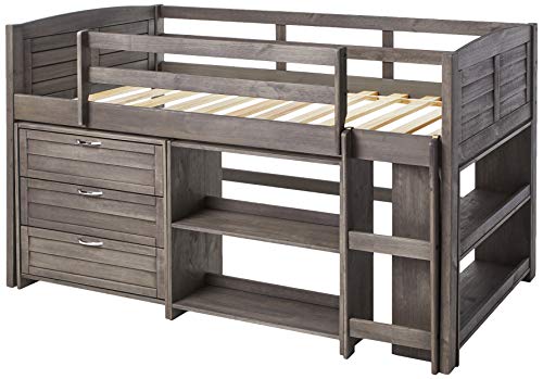 Donco Kids 790-TAG-B Louver Modular Low Loft Bed Combo ...