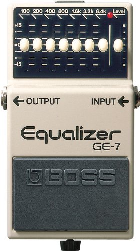 Boss GE-7 7-बैंड EQ पेडल