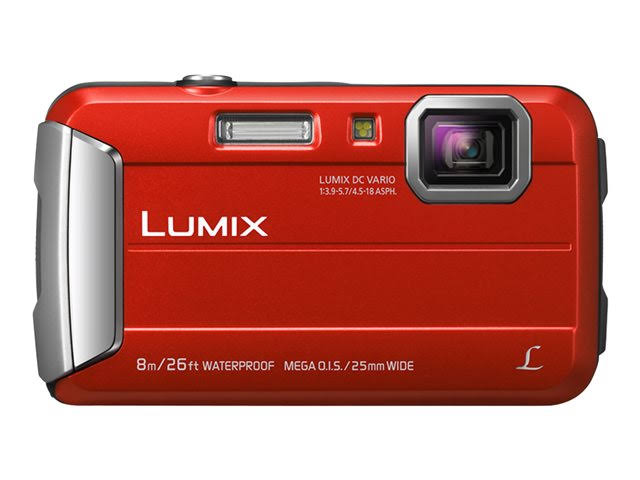 Panasonic DMC-TS30R LUMIX सक्रिय जीवन शैली कठिन कैमरा (लाल)