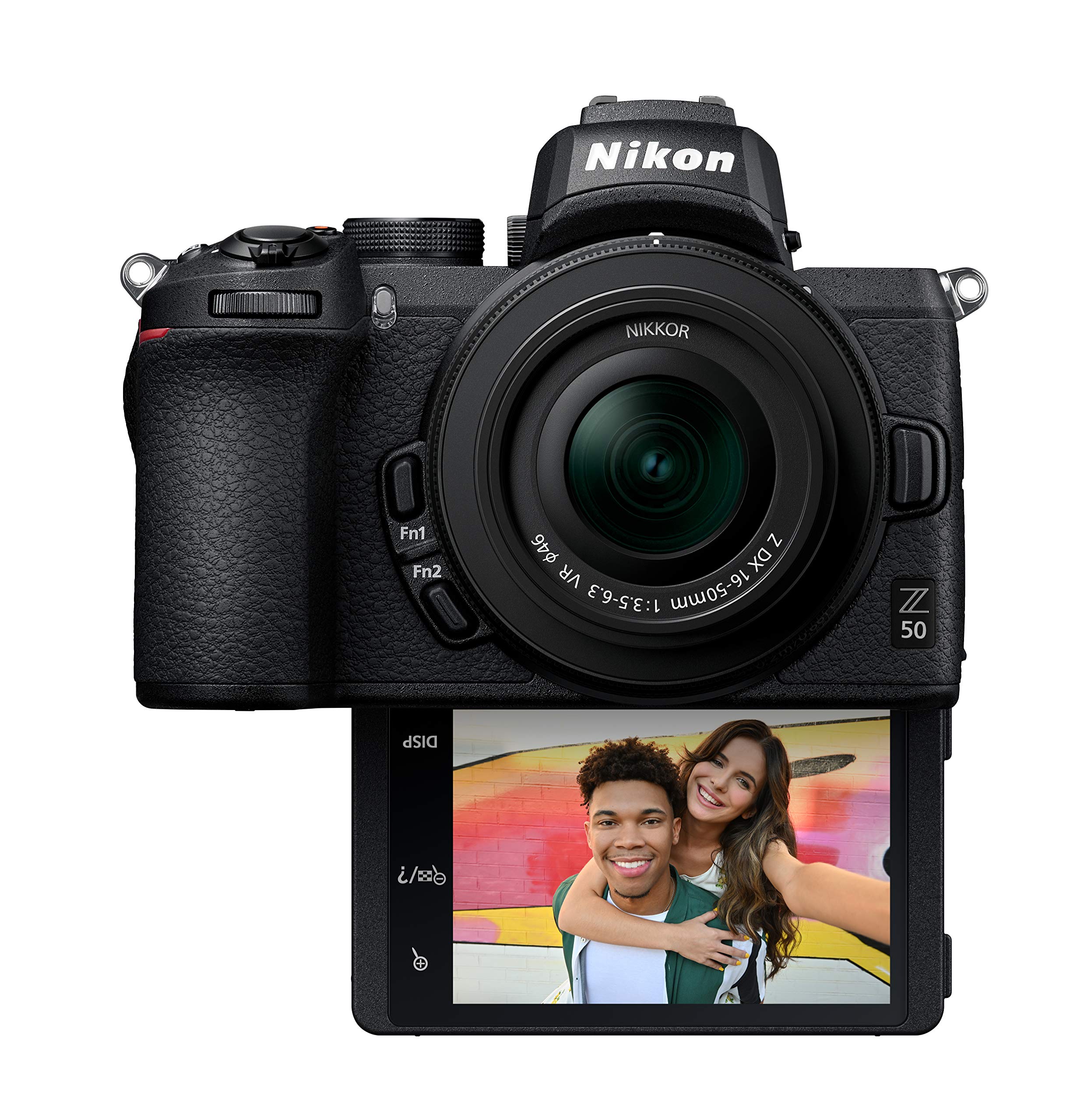 Nikon Z 50 DX-फॉर्मेट मिररलेस कैमरा बॉडी w/ NIKKOR Z DX...