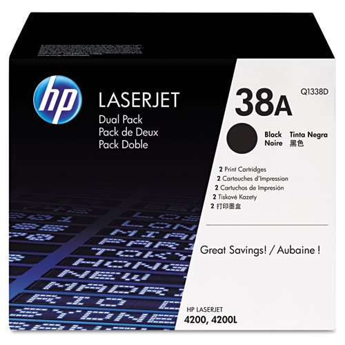 HP लेजरजेट 4200 सीरीज स्मार्टडुअल पैक (Q1338A का 2 पैक