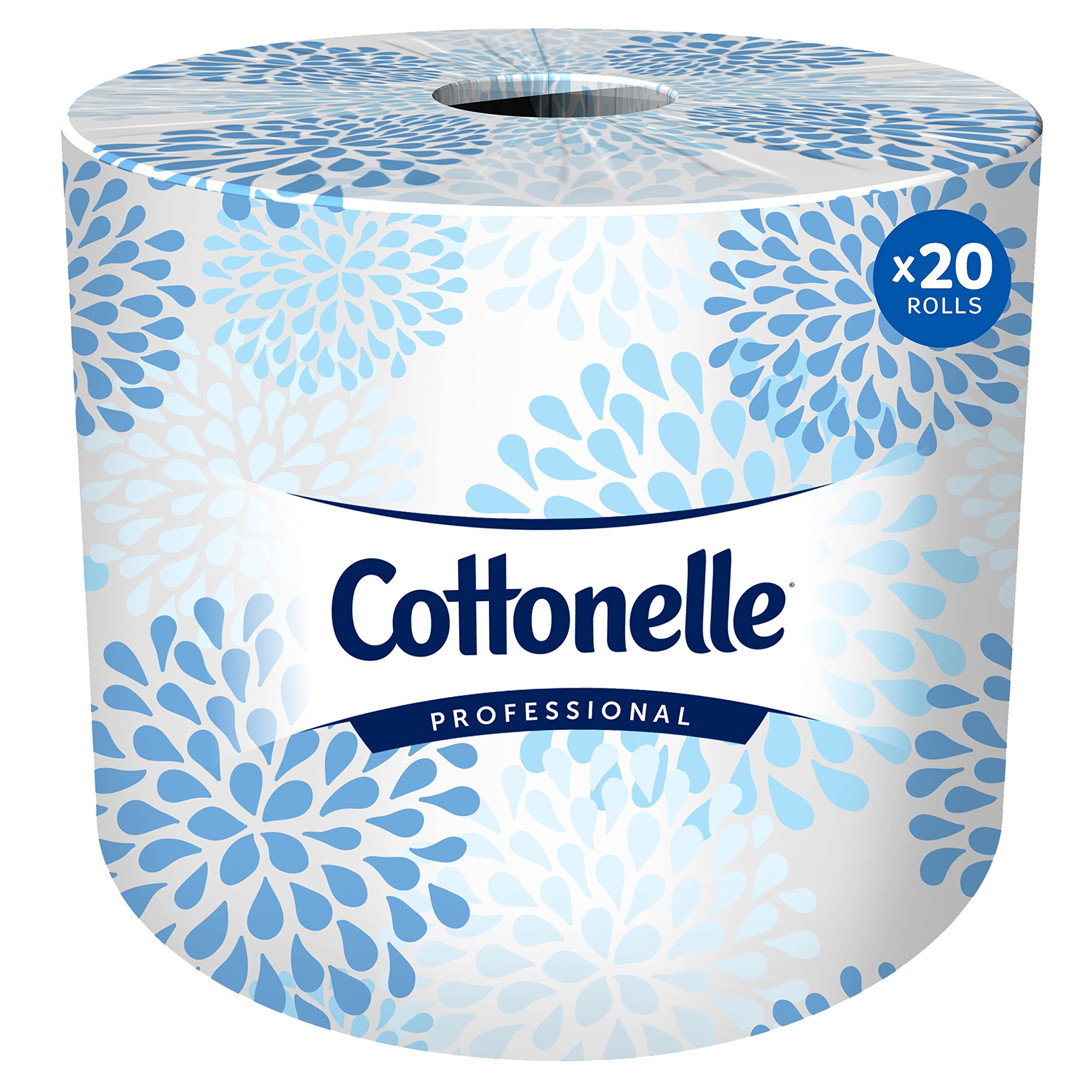 Cottonelle व्यावसायिक मानक रोल टॉयलेट पेपर