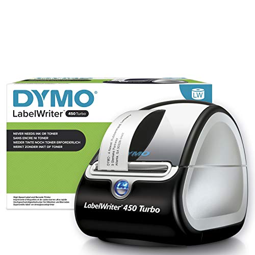DYMO DYM1752265 - लेबलराइटर 450 टर्बो डायरेक्ट थर्मल प्रिंटर - मोनोक्रोम - लेबल प्रिंट
