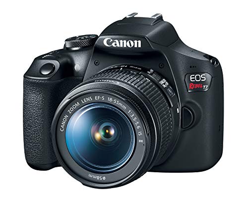  Canon 18-55mm लेंस के साथ EOS विद्रोही T7 DSLR कैमरा | अंतर्निर्मित वाई-फ़ाई | 24.1 एमपी सीएमओएस...