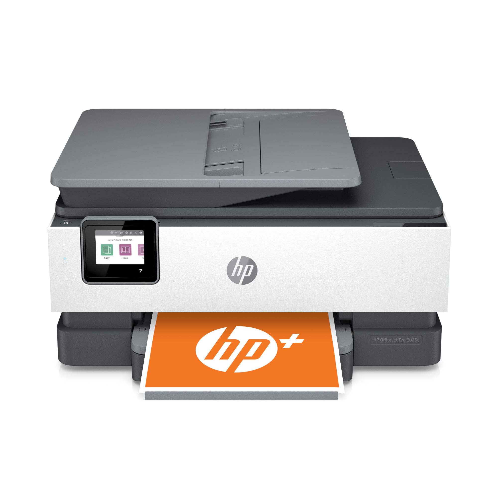  HP OfficeJet Pro 8035e वायरलेस कलर ऑल-इन-वन प्रिंटर (बेसाल्ट) 12 महीने तक की इंस्टेंट इंक + (1L0H6A)...