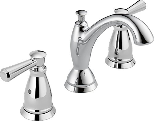 Delta Faucet दो हैंडल वाला व्यापक बाथरूम नल