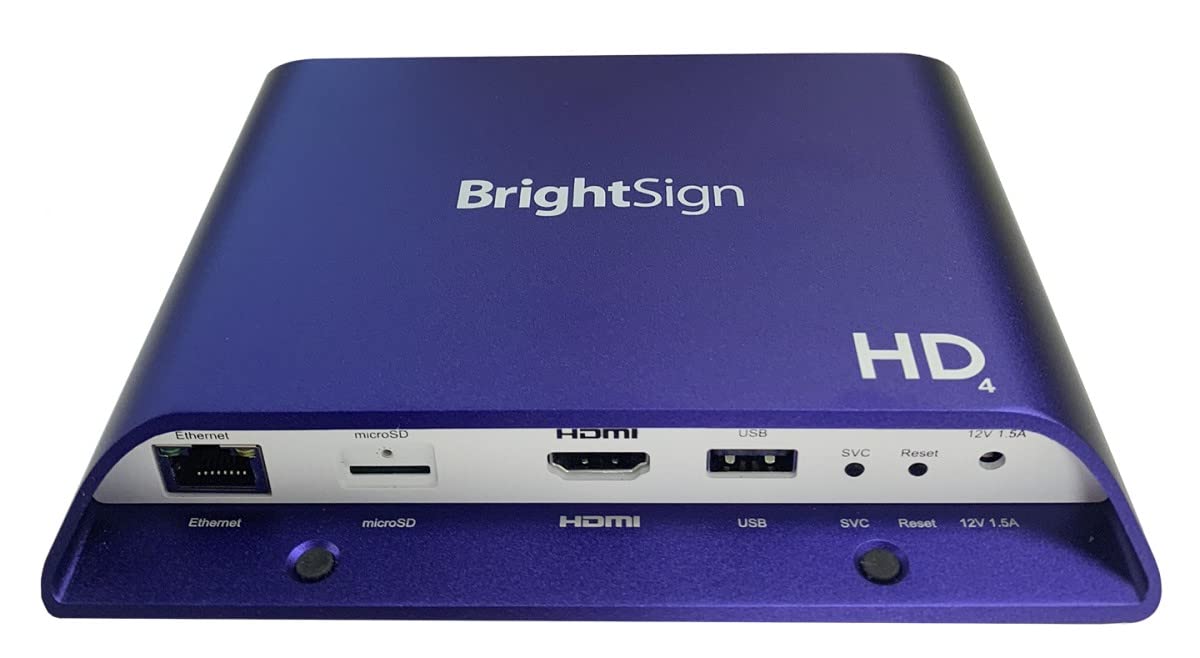 BrightSign एचडी1024 | पूर्ण HD विस्तारित I/O HTML5 प्लेयर