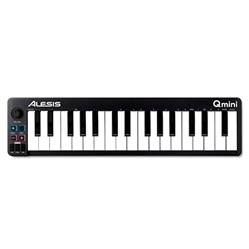 Alesis क्यूमिनी - पोर्टेबल 32 कुंजी यूएसबी मिडी कीबोर्ड...