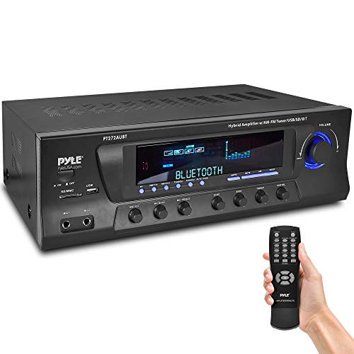 Pyle Wireless Bluetooth Audio Power Amplifier - 300W 4 ...