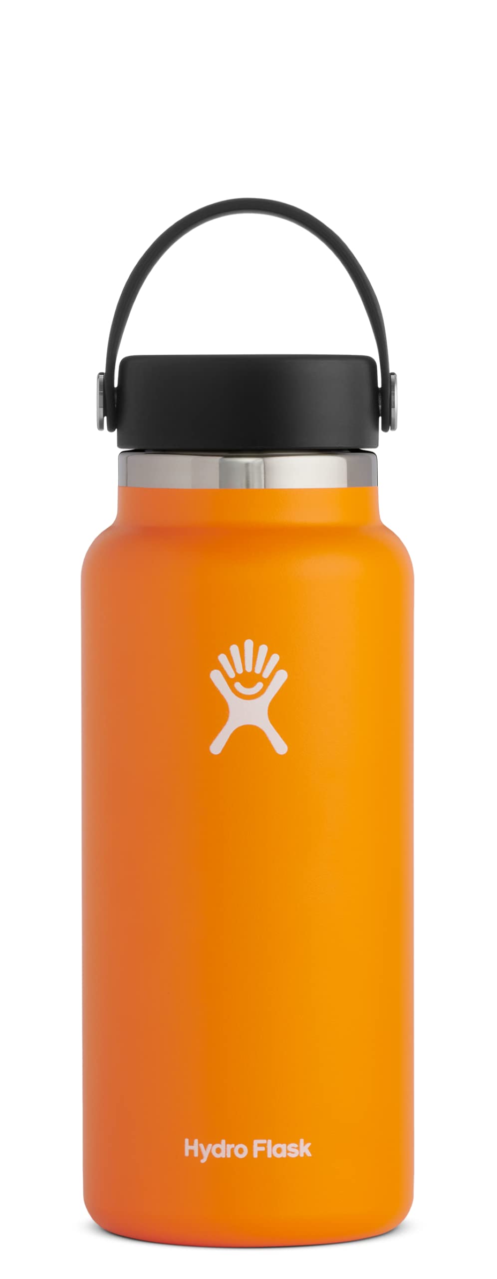 Hydro Flask फ्लेक्स कैप के साथ चौड़े मुंह वाली बोतल