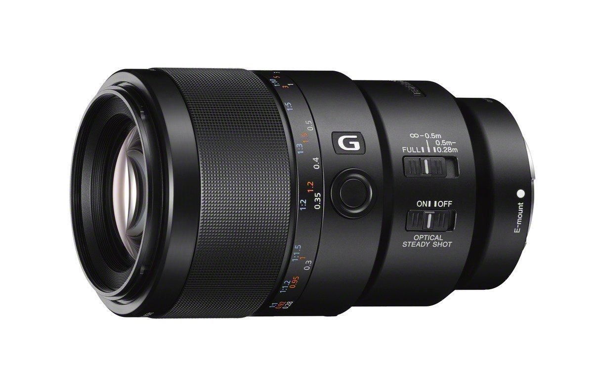 Sony मिररलेस कैमरा के लिए SEL90M28G FE 90mm f / 2.8-22 मैक्रो जी OSS स्टैंडर्ड-प्राइम लेंस