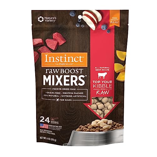 Instinct Raw Boost Mixers Freeze Dried Raw Dog Food Top...