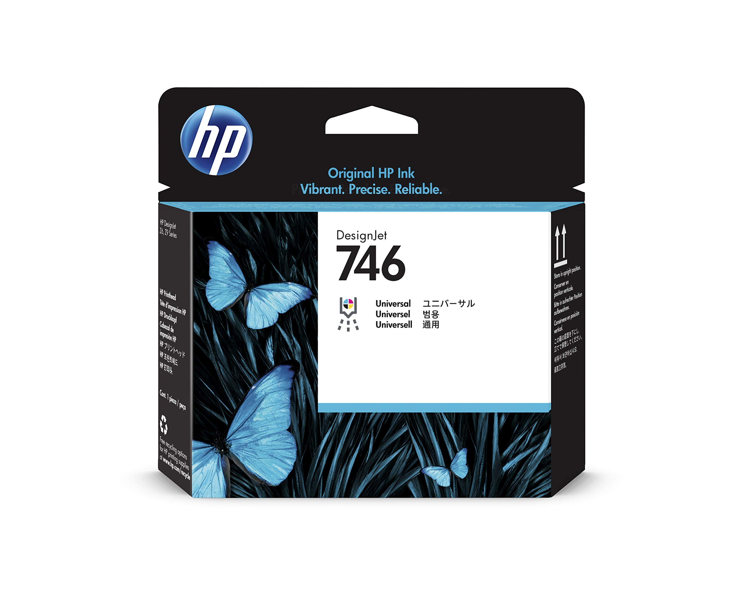 HP डिज़ाइनजेट Z6 और Z9+ बड़े प्रारूप प्रिंटर के लिए 746 डिज़ाइनजेट प्रिंटहेड (P2V25A)