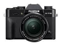Fujifilm फुजीफिल्म एक्स-टी 10 बॉडी ब्लैक मिररलेस डिजिटल कैमरा - इंटरनेशनल वर्जन