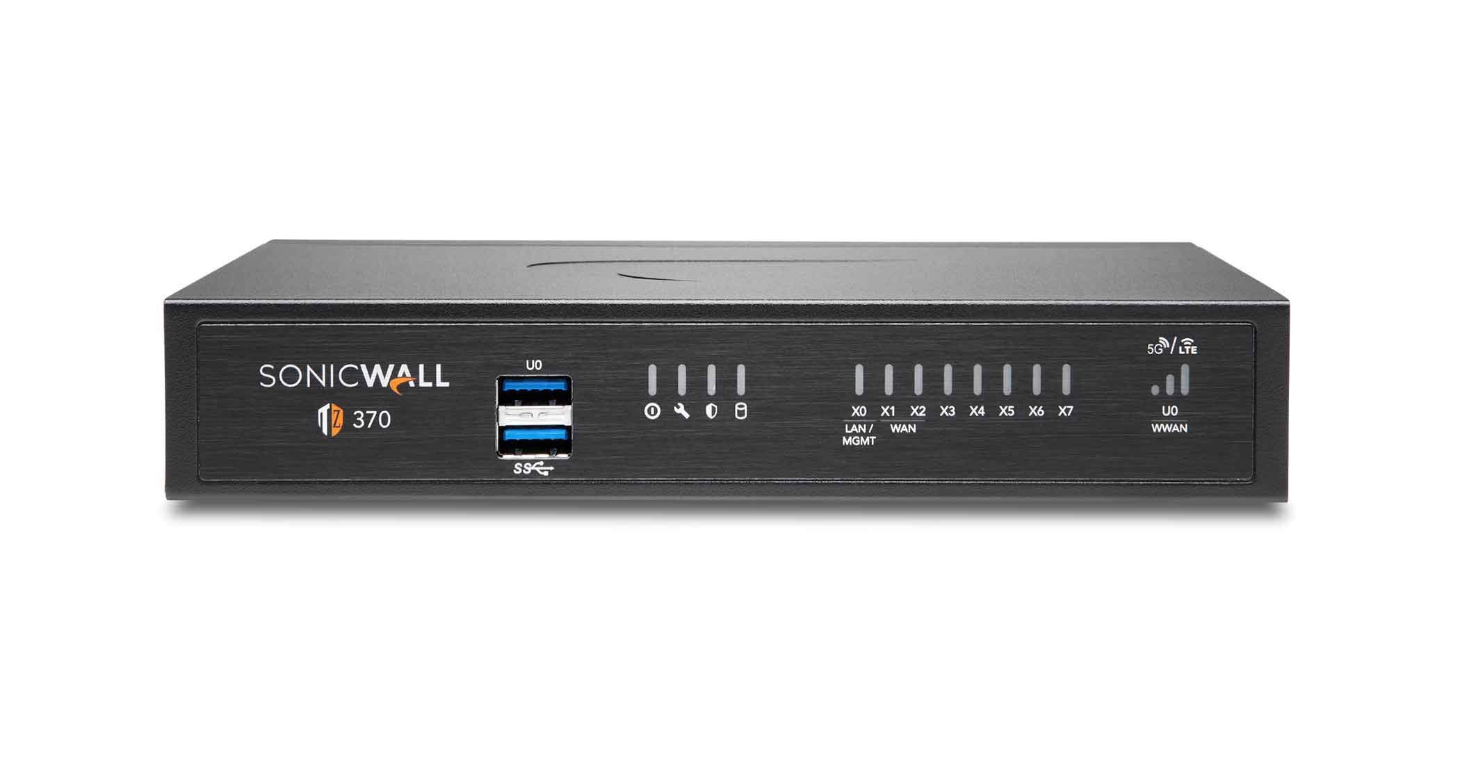 SonicWALL TZ370 नेटवर्क सुरक्षा उपकरण (02-SSC-2825)