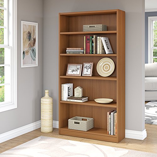 Bush Furniture Universal 5 Shelf Bookcase in Royal Oak ...