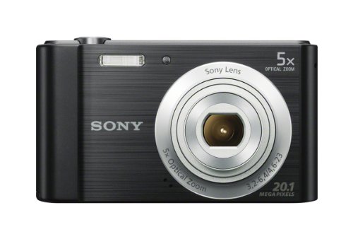 Sony DSCW800 / B 20.1 MP डिजिटल कैमरा (काला)