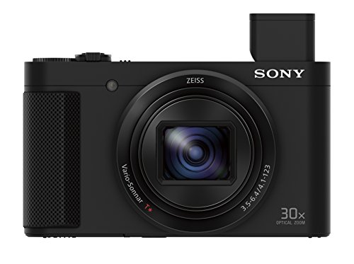 Sony DSCHX80 / B हाई ज़ूम प्वाइंट और शूट कैमरा (काला)