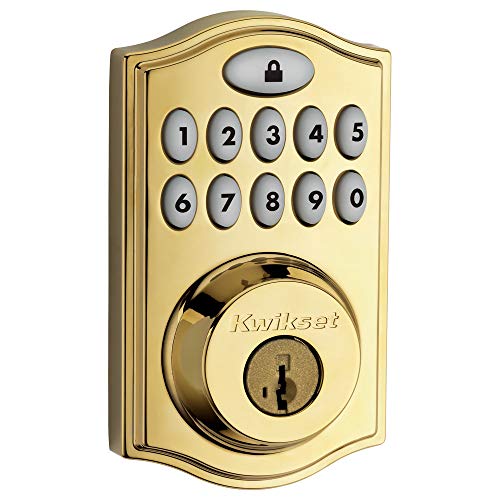 Kwikset स्मार्टकोड 914 जेड-वेव प्लस टचपैड इलेक्ट्रॉनिक ...