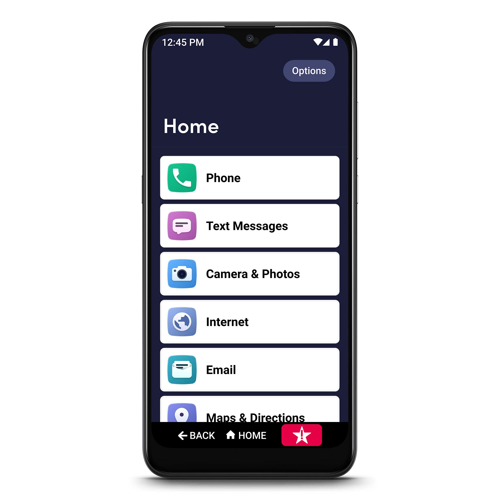 Lively वरिष्ठ नागरिकों के लिए जिटरबग स्मार्ट3 स्मार्टफोन