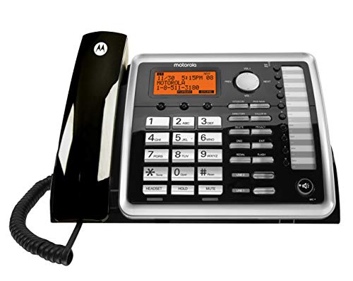 Motorola ML1200 DECT 6.0 वॉइसमेल के साथ विस्तार योग्य 4-लाइन बिजनेस फोन सिस्टम