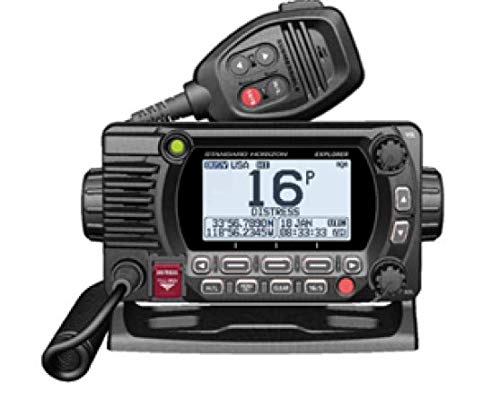 Standard Horizon GX1800GB ब्लैक 25W VHF/GPS/सेकंड स्टेशन एक्सप्लोरर सीरीज