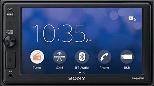 Sony XAVAX1000 6.2' (15.7 सेमी) एप्पल कारप्ले मीडिया रिसीवर ब्लूटूथ के साथ