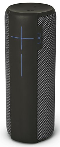 Logitech UE MEGABOOM चारकोल ब्लैक वायरलेस मोबाइल ब्लूटूथ स्पीकर (वाटरप्रूफ और शॉकप्रूफ)