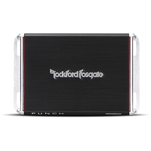 Rockford Fosgate PBR400X4D पंच कॉम्पैक्ट चेसिस एम्पलीफा...