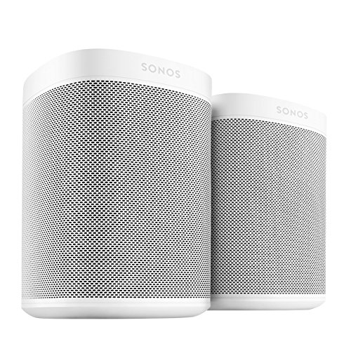  Sonos बिल्कुल नए के साथ दो कमरे का सेट - एलेक्सा वॉयस कंट्रोल बिल्ट-इन के साथ स्म...
