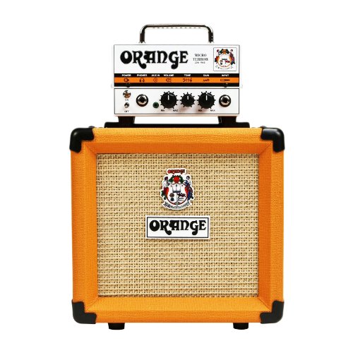  Orange एम्प्स माइक्रो टेरर 20-वाट ट्यूब प्रीएम्प कॉम्पैक्ट ट्यूब एम्प गिटार कैब...