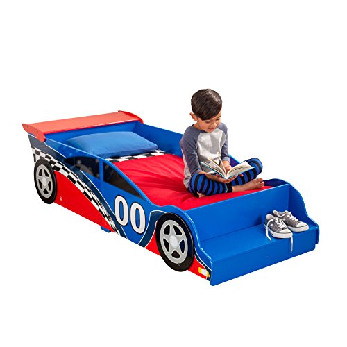 KidKraft रेस कार बच्चा बिस्तर