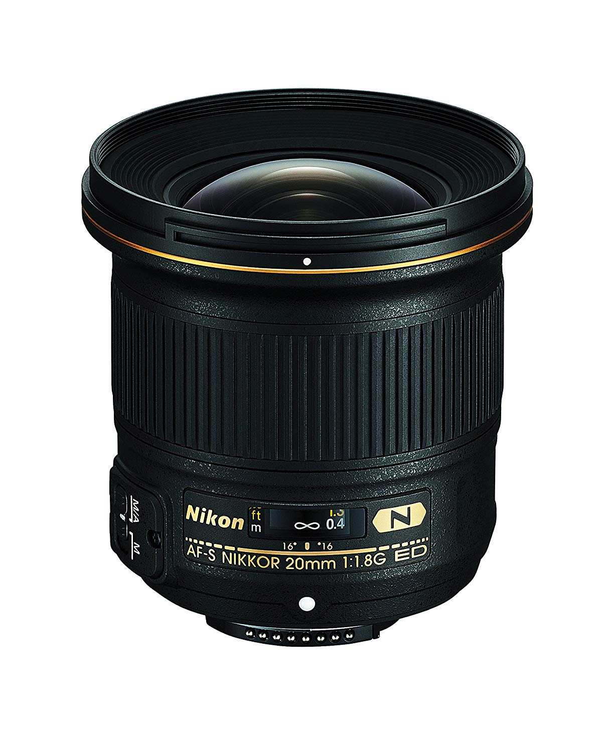 Nikon AFR-S FX NIKKOR 20mm f / 1.8G ED फिक्स्ड लेंस DSLR कैमरा के लिए ऑटो फोकस के साथ