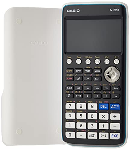  Casio उच्च-रिज़ॉल्यूशन रंग डिस्प्ले (कार्डबोर्ड पैकेजिंग) के साथ FX-CG50 ग्राफ़िंग...