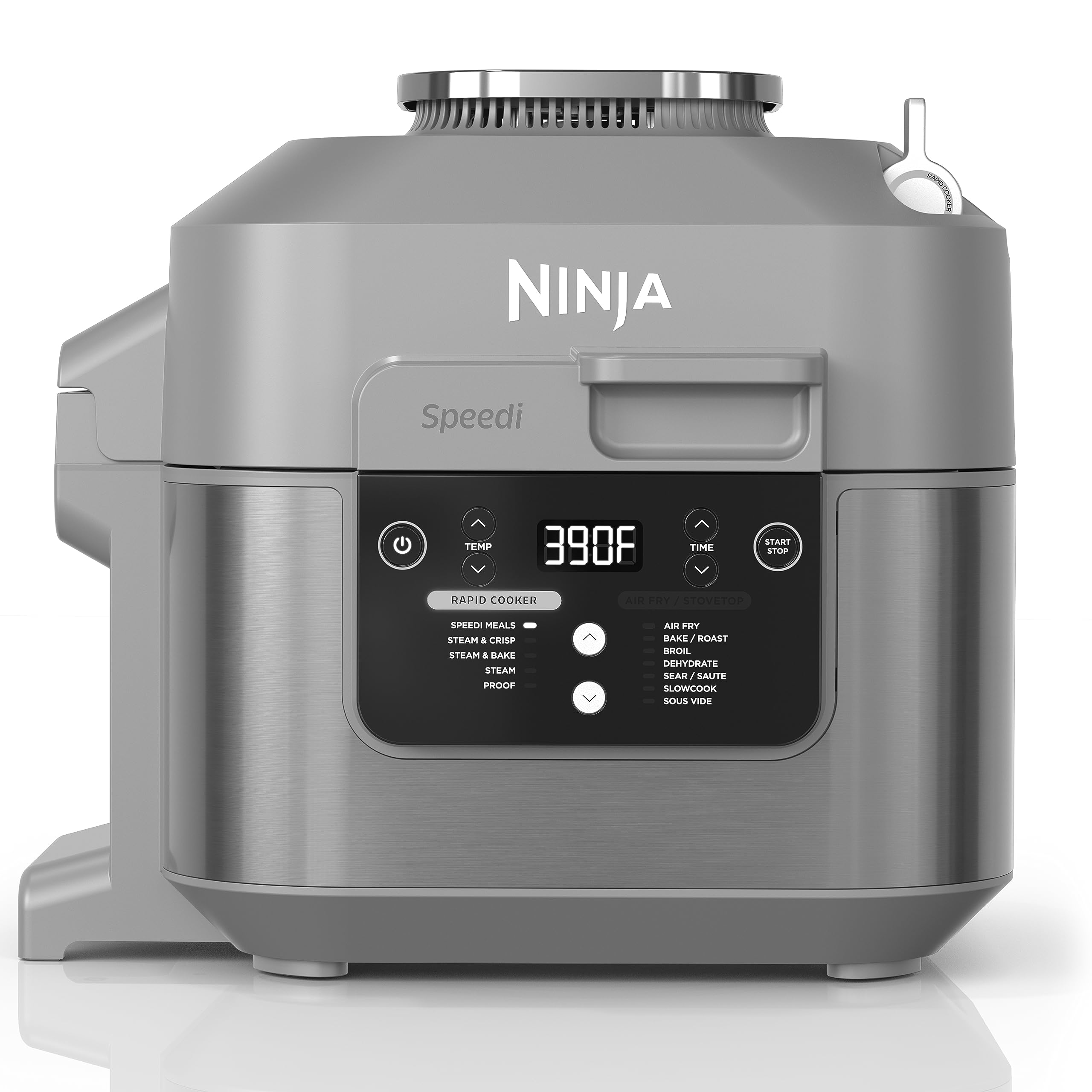 Ninja SF301 Speedi Rapid Cooker & Air Fryer, 6-Quart Ca...
