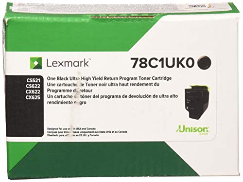 Lexmark 78C1UK0 अल्ट्रा हाई यील्ड रिटर्न प्रोग्राम टोनर...