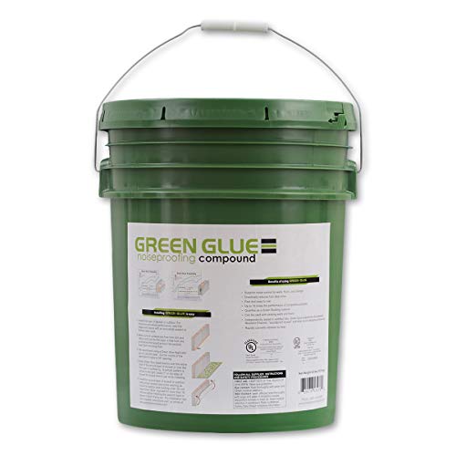 Green Glue Noiseproofing Compound - 5 गैलन बाल्टी