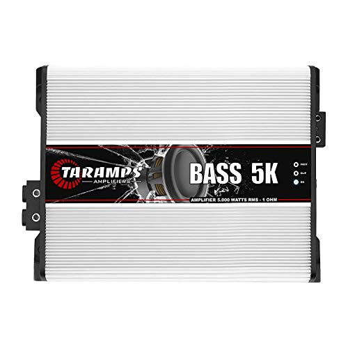 TARAMP'S टैरैम्प्स बास 5k 5000 वॉट आरएमएस कार ऑडियो एम्पलीफायर 1 ओम