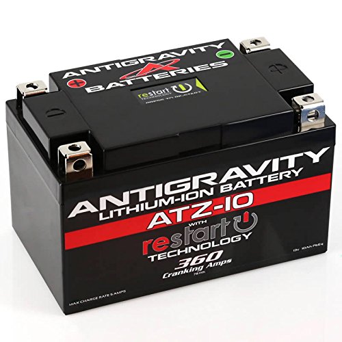  Antigravity Batteries बीएमएस और री-स्टार्ट तकनीक के साथ एंटीग्रेविटी ATZ-10-RS लिथियम आयन बैटरी...