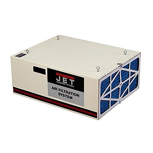  JET रिमोट और इलेक्ट्रोस्टैटिक प्री-फिल्टर के साथ 708620B AFS-1000B 550/702/1044 CFM 3-स्पीड एयर निस...
