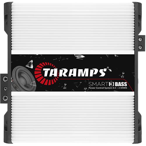 TARAMP'S टैरैम्प्स स्मार्ट 3 बास 1 चैनल 3000 वॉट आरएमएस 0.5~2 ओम कार ऑडियो एम्पलीफायर